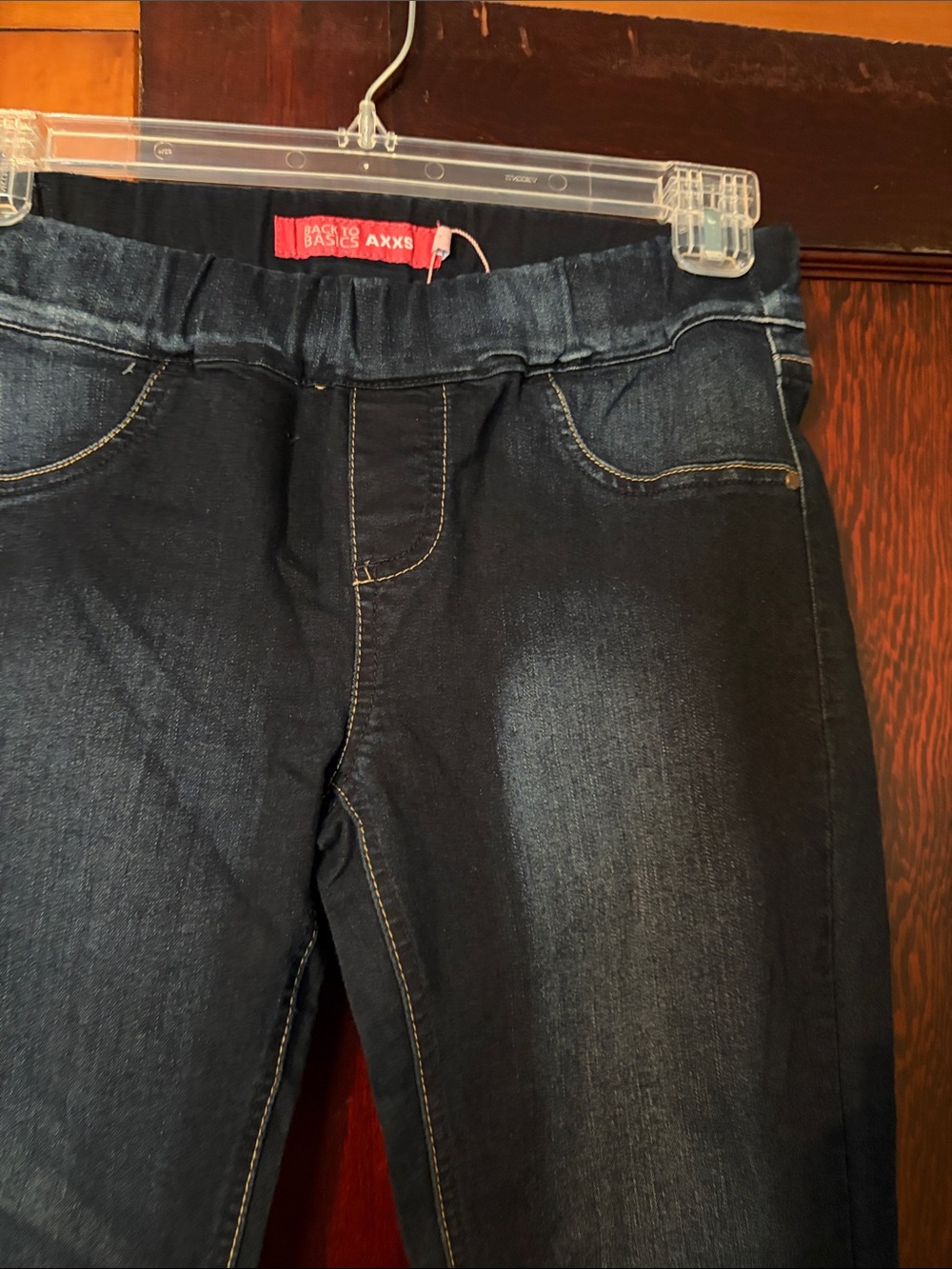 Old Navy Indigo Pull-On Jeggings with Subtle Fade